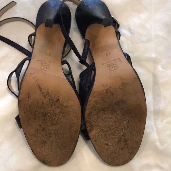 Designer Vintage Luca Luca Strappy Sandal $675 - Picture 16 of 16